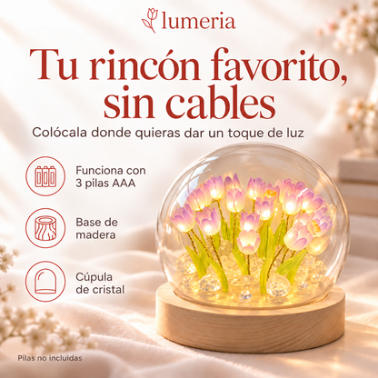 Lámpara de Tulipanes Lumeria.